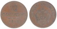 10 Centesimi 1852 V