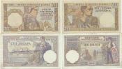 500 Dinara 1.11. 1941 - průsvitka ženská hlava         Pick 27b