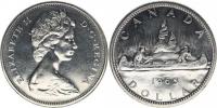 1 Dollar 1965 - kanoe        KM 64