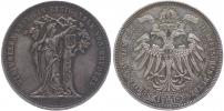 Tolar spolkový 1868 - III.německé střelby ve Vídni