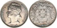 50 Centavos 1914           KM 561          Ag 835  12