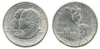 1/2 Dollar 1923 S - J. Monroe a J.Q. Adams       KM 153