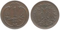 1 Haléř 1898 b.zn.