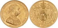 Krauss a Leisek - medaile na 40 let vlády 1888 -
