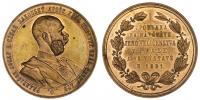 Christlbauer - čes.medaile na návštěvu Prahy 1891 -