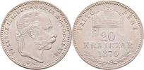 20 Krejcar 1870 GYF - krátký opis