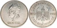 3 RM 1932 D - Goethe          KM 76