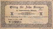 Domažlice (Taus) - 10 Kr.C.M. III.1849