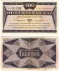 500 TKčs Odběrný poukaz Tuzex VI/1986