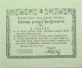 Rožňava (Rozsmyó) - 3 Krejcar 16.7.1849