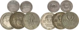1 Rubl b.l. (1970) - Lenin (2x)          Y. 141