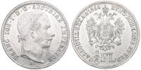 František Josef I. 1848 - 1918, 1/4 Zlatník 1864 A