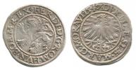 Groš slezský 1547 b.zn.