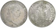 1/2 tolar 1835 A. Nov.-61. zaletovaná dírka