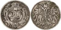 20 hal. 1892 b.zn.     "R"_hr.