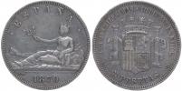 5 Peseta 1870/70 Madrid