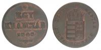 Egy Krajczár 1848 - maďarský nápis (revoluce)_tém.
