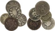 20 Rappen 1850 BB; +10 Rappen 1850 BB(2x); +5 Rappen 1850 BB; +2