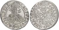 3 krejcar 1696 GE Praha - Egerer (úzký portrét). Nech.-205
