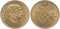 10 Koruna 1910 - Schwartz
