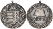 Maďarská pamětní medaile na I. světovou válku 1914-1918 s meči