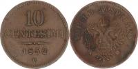 10 Centesimi 1852 V_m. hr.