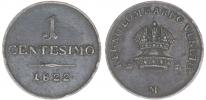 Cu Centesimo 1822 M