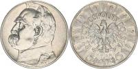 5 Zlotych 1934  - Pilsudski