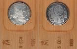 5 Ecu 1989 - Carolus V. na koni       KM X M24        Ag 925