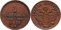 Centesimo 1852 V - menší typ