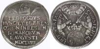 Malý žeton ke korunovaci na římského císaře 1. 8. 1658 ve Frankfu