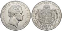 Fridrich Vilém IV. (1840-61). 2 tolar 1841 A. KM-440.1. n. škr.