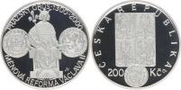 200 Kč 2000 - Měnová reforma Václava II.      kapsle
