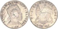 1 Birr EE 1889 A (1897 AD)        KM 5     Ag 835  27