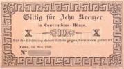 Domažlice (Taus) - 10 Kr.C.M. III.1849