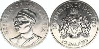 10 Dalasis 1975 - 10. výr.nezávislosti        KM 16     Ag 500  2
