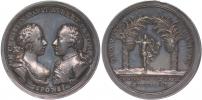 A.Widemann - zásnubní medaile 9.4.1766