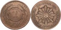 2 Centesimos 1869 H