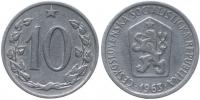 10 Haléř 1963 - s tečkami po stranách letopočtu_R!