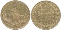 100 Piastr - 2.rok vlády (= 1862)