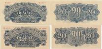 20 K 1944  sér. AY      1x SPECIMEN - nahoře     Hej. 58a S1