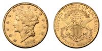 20 Dolar 1905 S - hlava Liberty