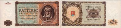 5000 Koruna 1944