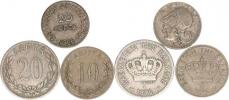10 Lepta 1895 A; +20 Lepta 1895 A