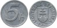 5 Haléř 1942  Zn_R!