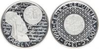 200 Kč 1998 - Karel IV.     kapsle