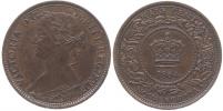 1/2 Cent  1864