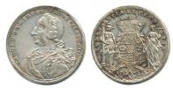 Ag odražek dukátu 1754