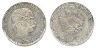 1/4 Zlatník 1867 A_tém.