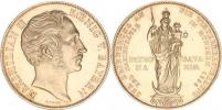2 Gulden 1855 - Obnovení Mariánského sloupu v Mnichově "R" Dav. 604; KM 848